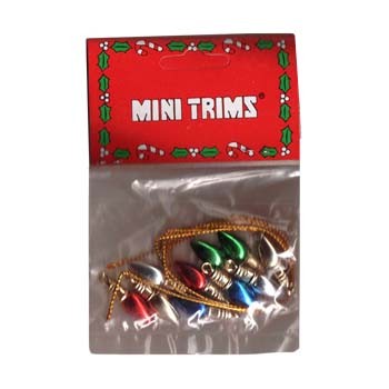 &sect; Disc $1 Off - 12 Dollhouse Christmas Bulbs