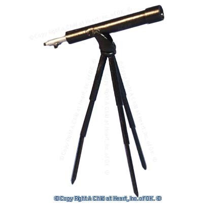 Dollhouse Telescope w/Tripod