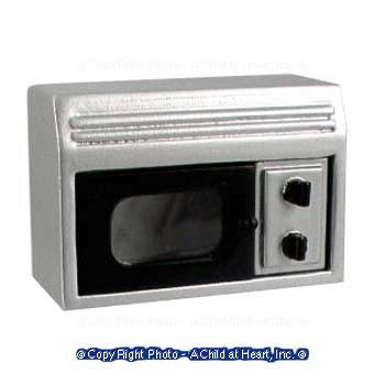 &sect; Sale $1 Off - Silver Opening Microwave