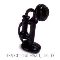 (&sect;) Sale .30&cent; Off - Black Gooseneck Phone