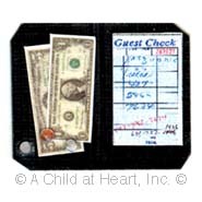 (&sect;) Sale .50&cent; Off - Restaurant Check Book