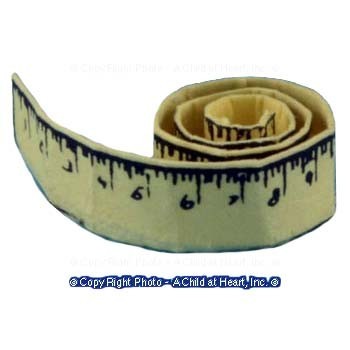 &sect; Sale .30&cent; Off - Dollhouse Tape Measure or Yard Stick