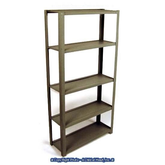(&sect;) Sale $5 Off - Gray Metal Utility Shelf
