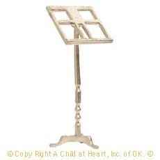 (&sect;) Sale - Dollhouse Straight Top Music Stand