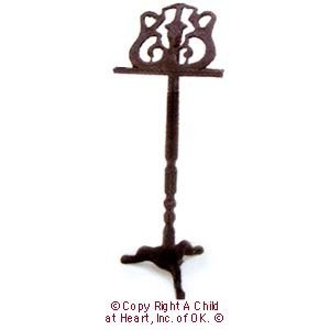 &sect; Sale - Dollhouse Fancy Top Music Stand