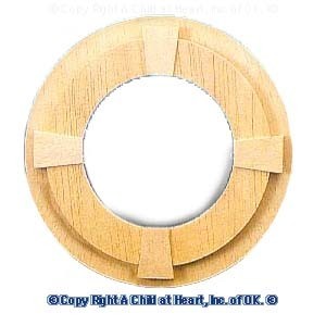 Circle Window with Trim