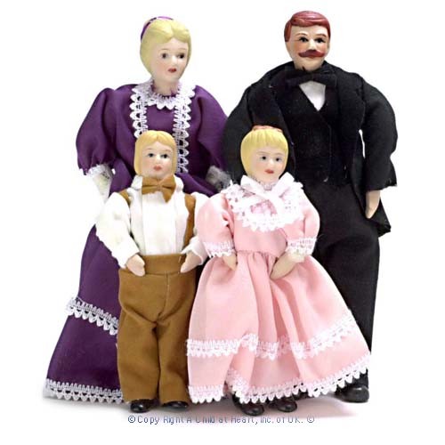 Victorian Porcelain Brother or Sister