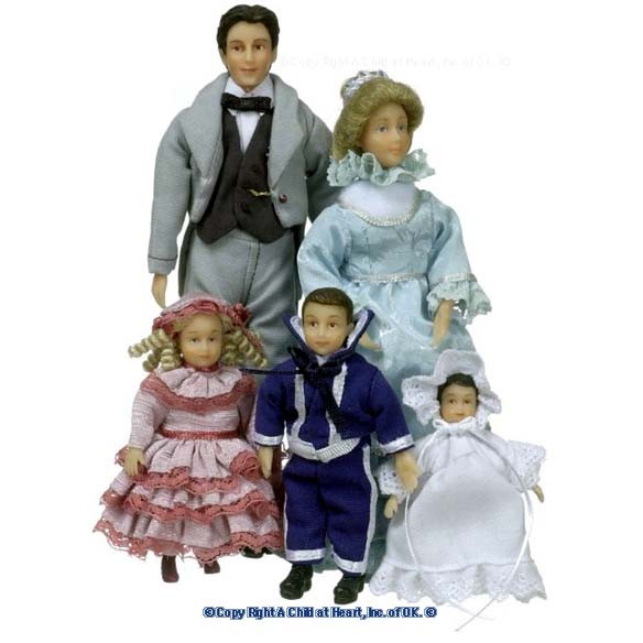 Clark Fancy Victorian Family