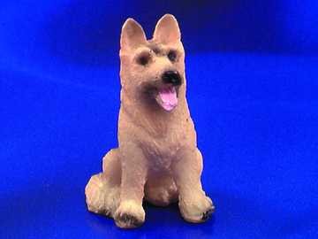 &sect; Damaged .60&cent; Off - Sitting German Shepherd